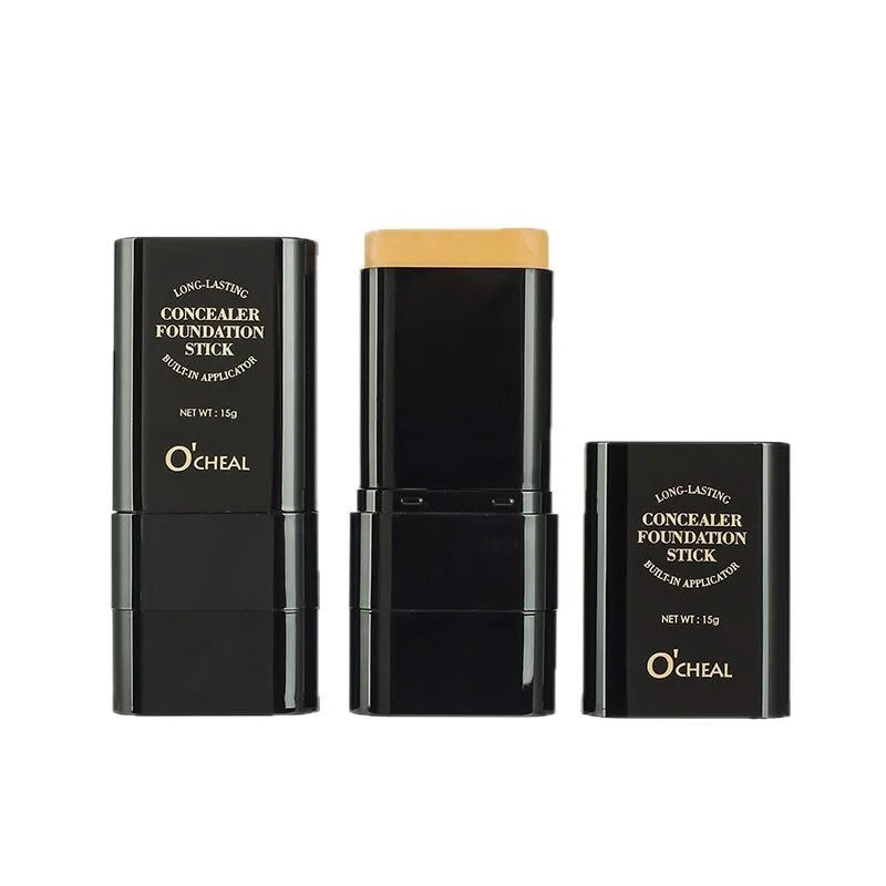 Eraser Foundation Stick Water Moist Light Concealer Foundation Covering Acne Scarring Dark Under-Eye Circles Face Beauty Makeup